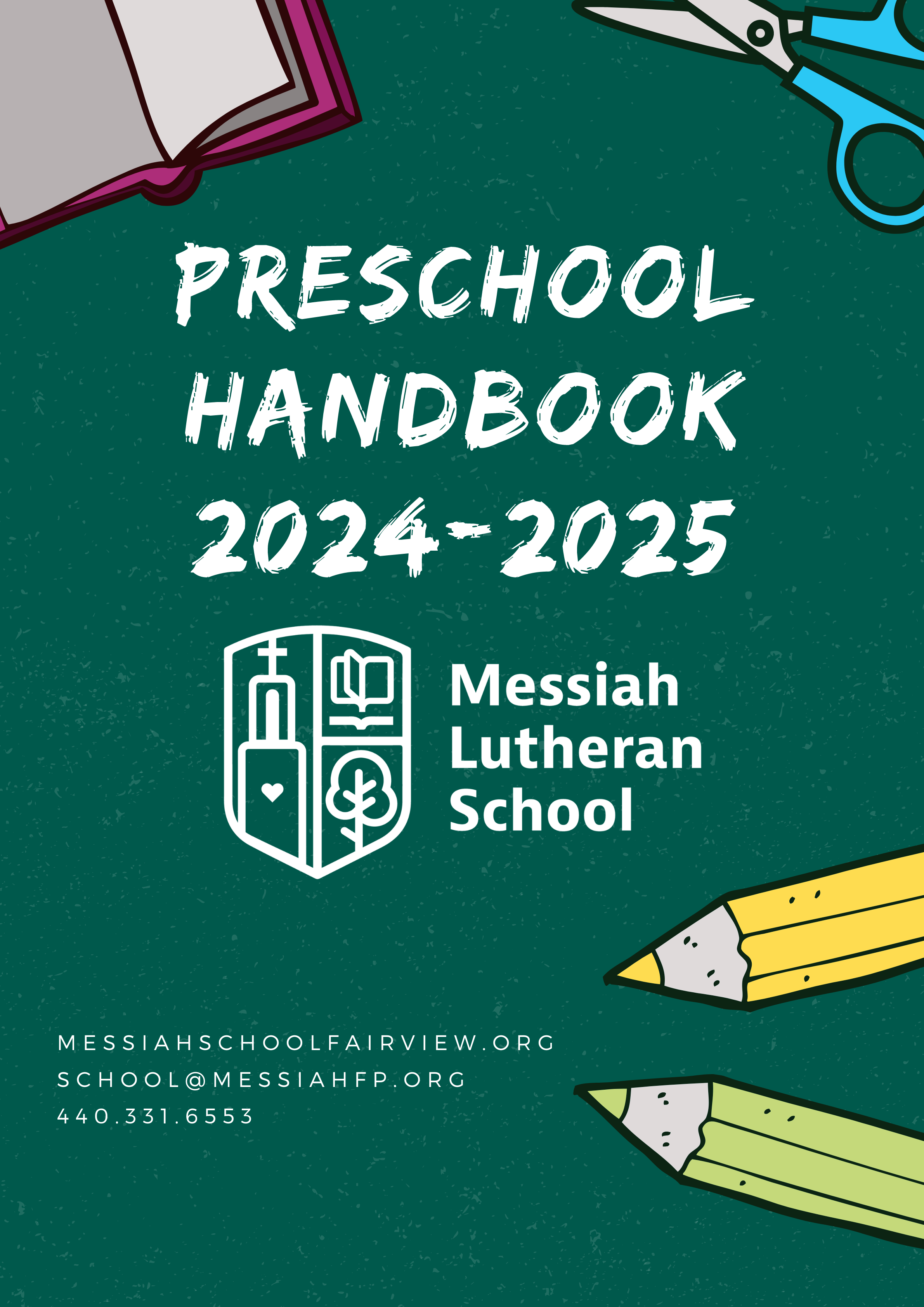 Cover of Preschool/PreK Handbook